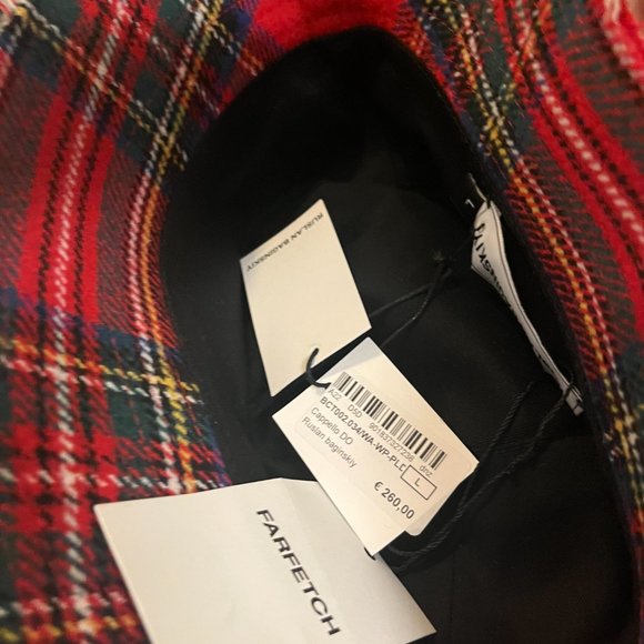 Ruslan Baginskiy  tartan check bucket hat - Picture 3 of 4